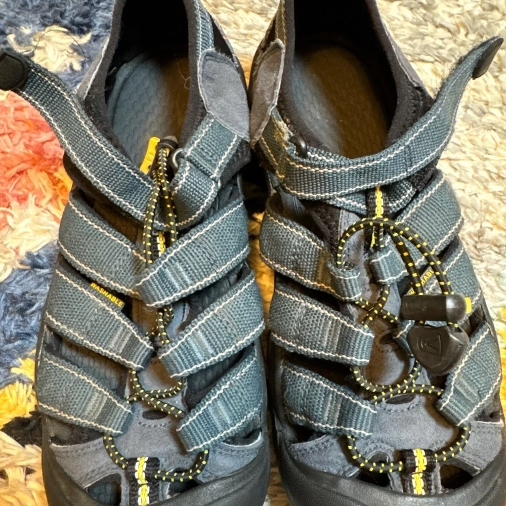 Keen “Big Kids” Closed Toe‎ Navy Blue Sandals